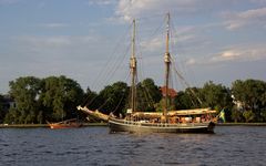 Segler ohne Segel - Gaffelschoner "Helene"