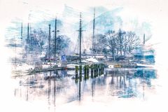 Seglerhafen_watercolor_2