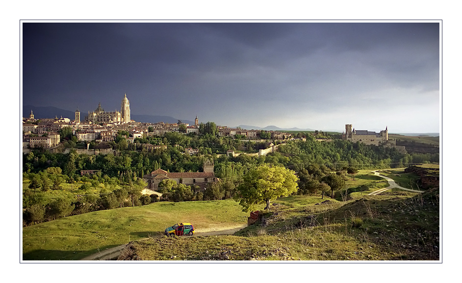 Segovia - Altstadt und Alcazar