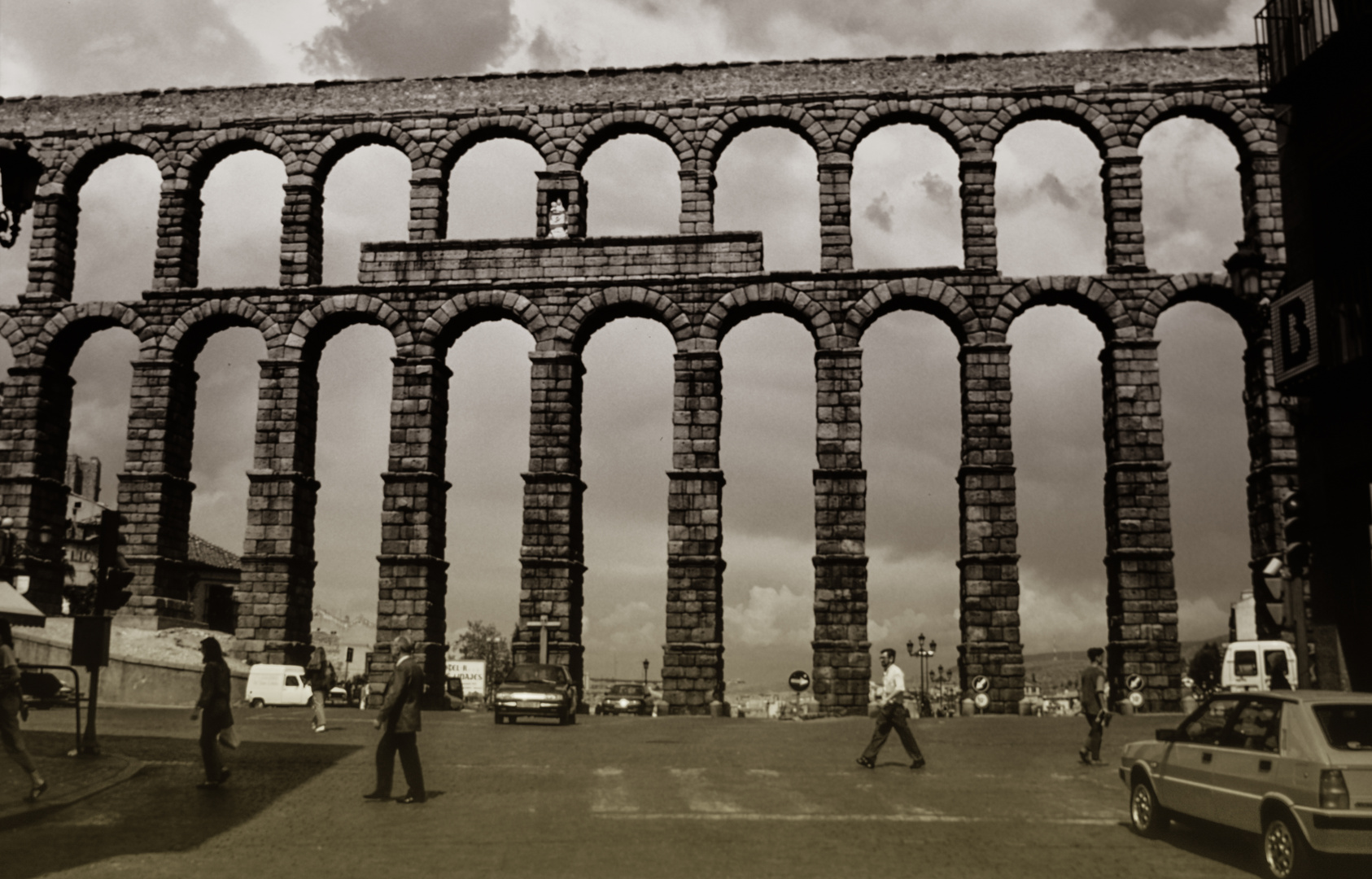 Segovia. Aquädukt  .DSC_7757