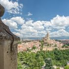 Segovia Cathedral from the Alcazar