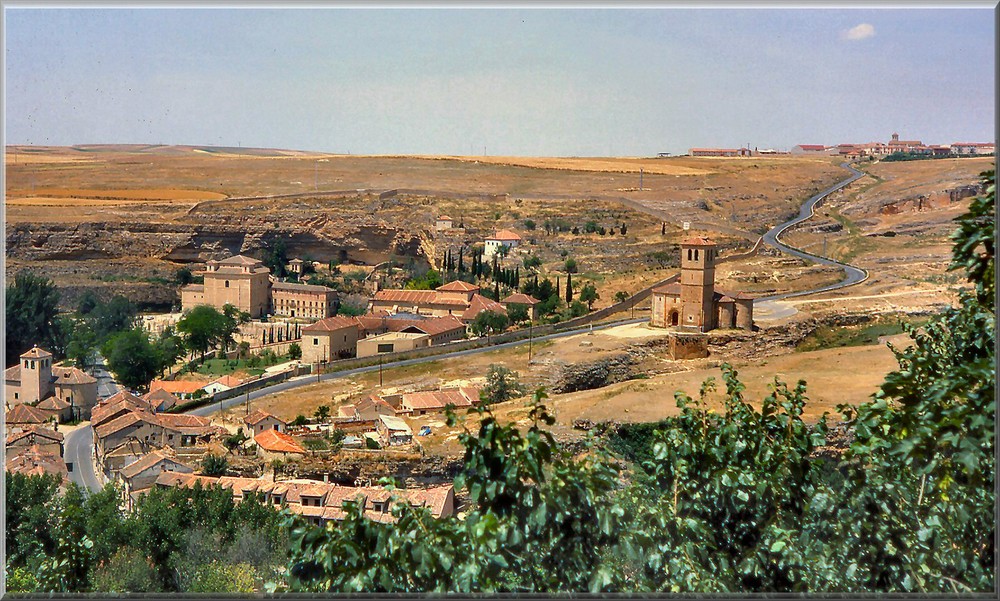 Segovia...Panoramica sul monasterio.