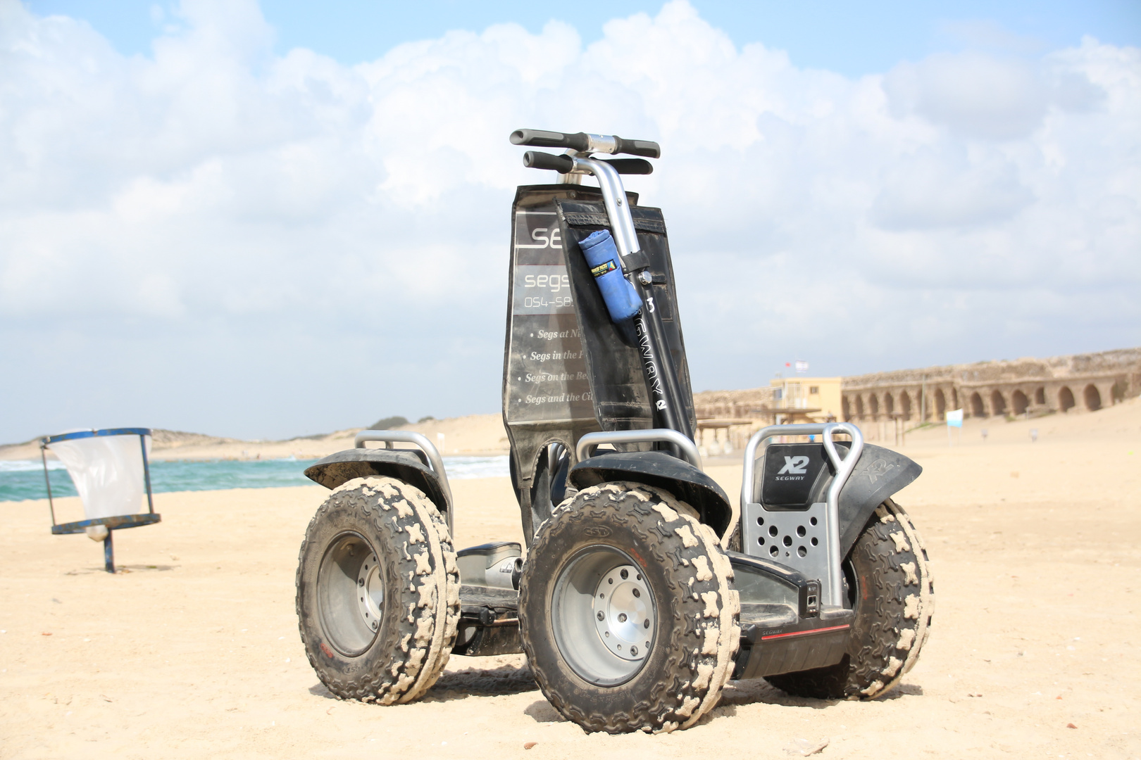 Segway in Cäsarea