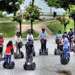 Segwaygruppe in Köln