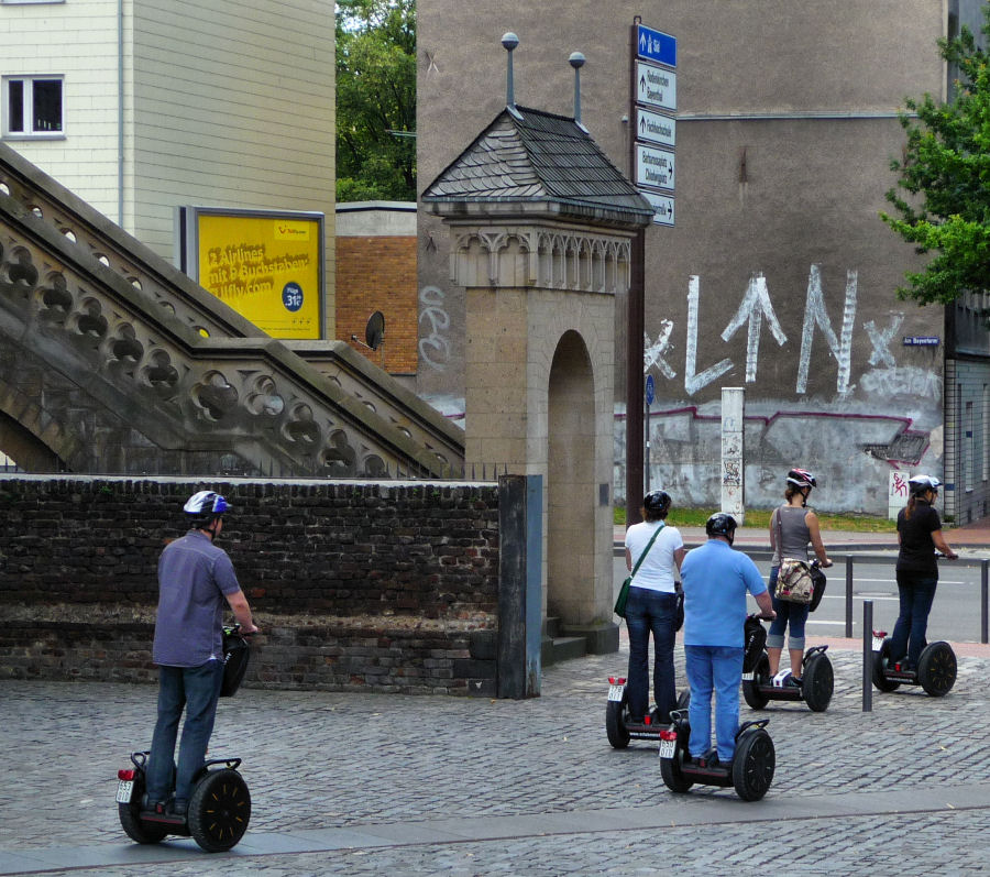 Segways in Köln