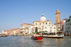 Sehenwürdigkeiten auf dem Canale Grande...