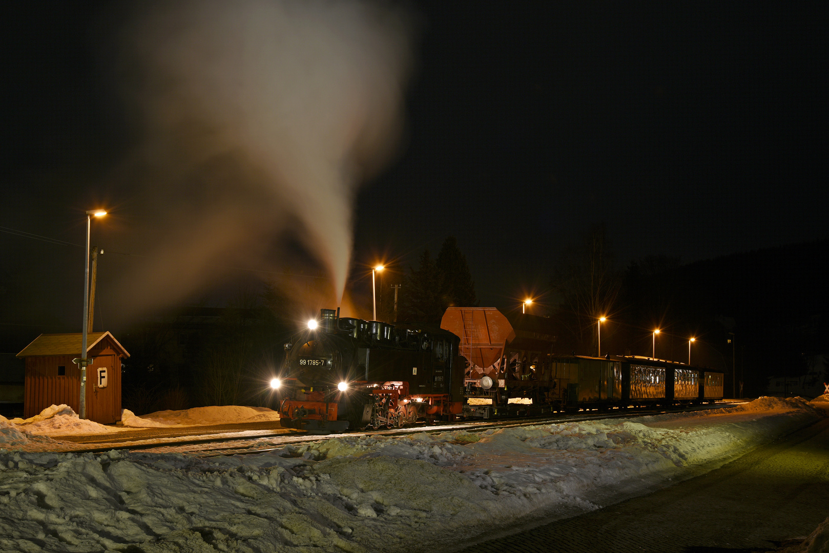 Sehmatal Neudorf am Abend