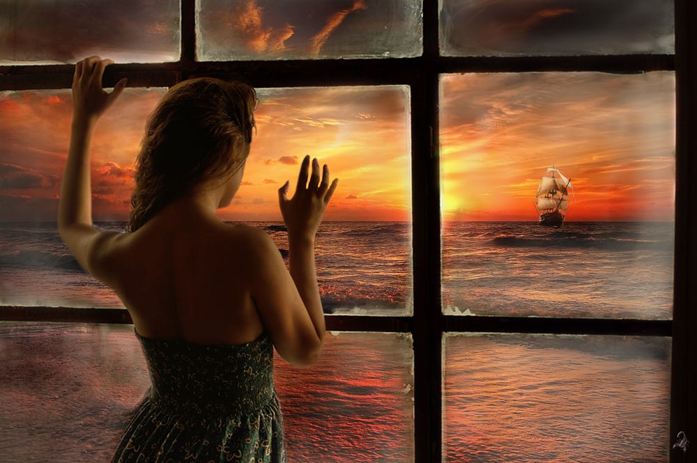 Sehnsucht Foto & Bild digiart Bilder auf