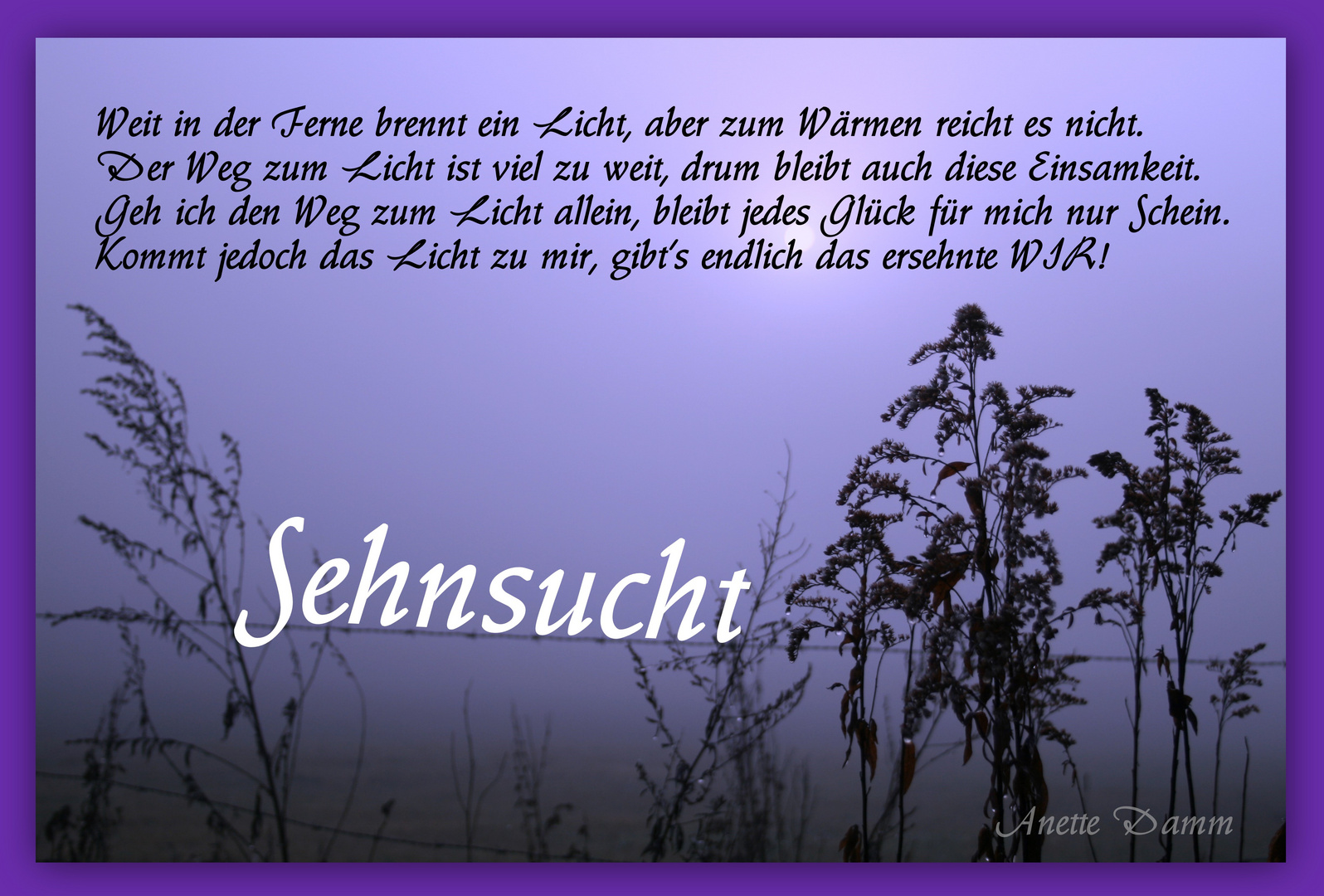 Sehnsucht