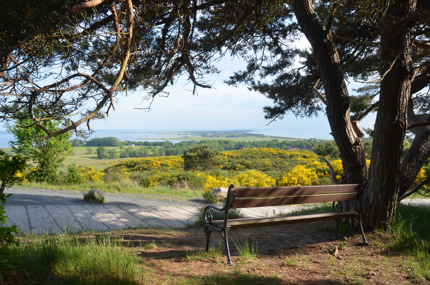 Sehnsucht Insel Hiddensee mit Inselblick 