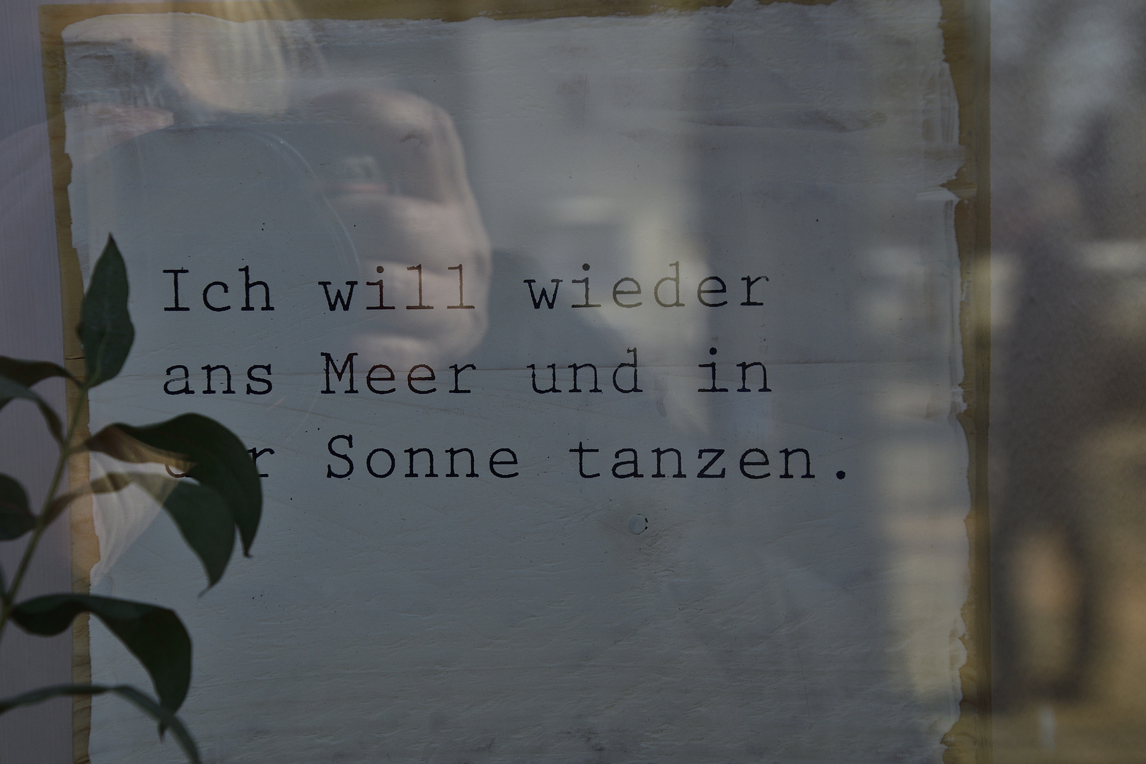 Sehnsucht nach Meer