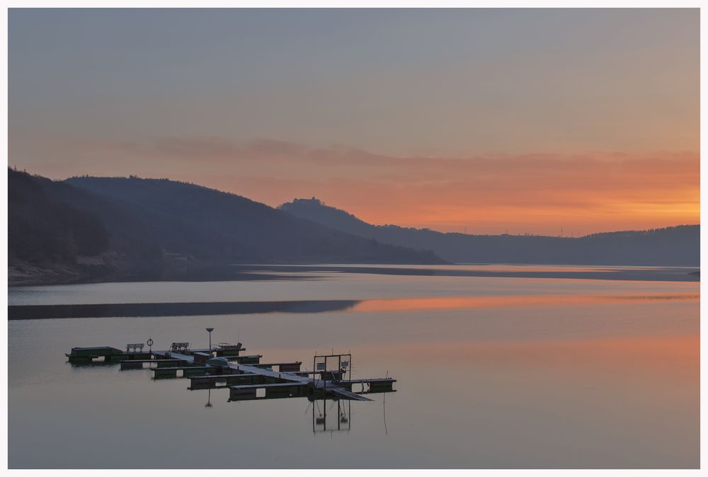 Sehnsuchtsorte - Morgenleuchten am Edersee