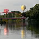 Sehr beschaulich den Ballonfahrten zu zu sehen...