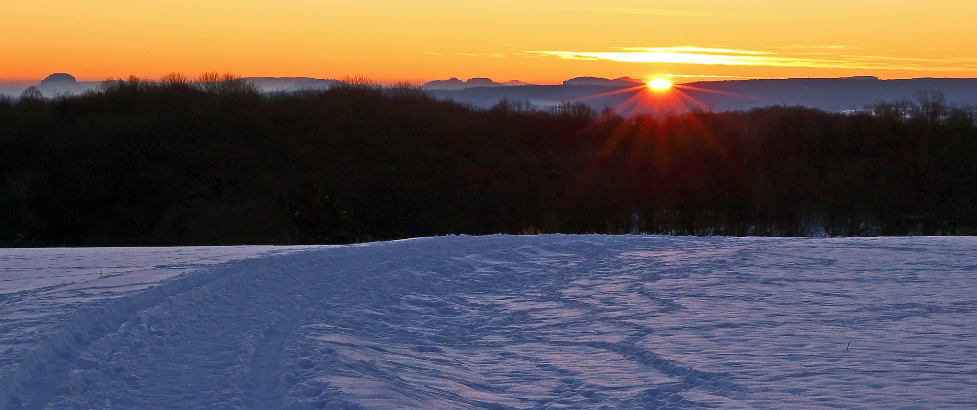 Sehr fraglich ob ich ein solches Glück mit dem Sonnenaufgang am Rand des Naturschutzgebietes...