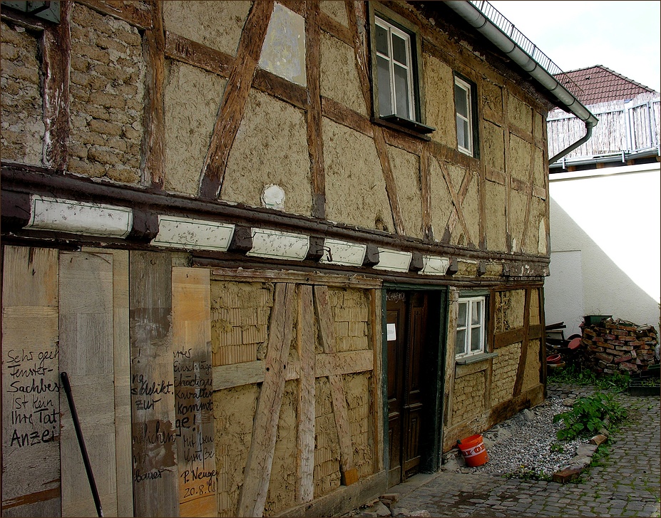 Sehr geehrter Herr Fenster-Sachbeschädiger ...