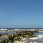 Sehr schöner Strand an die Schönheit der Normandie  Frankreich 