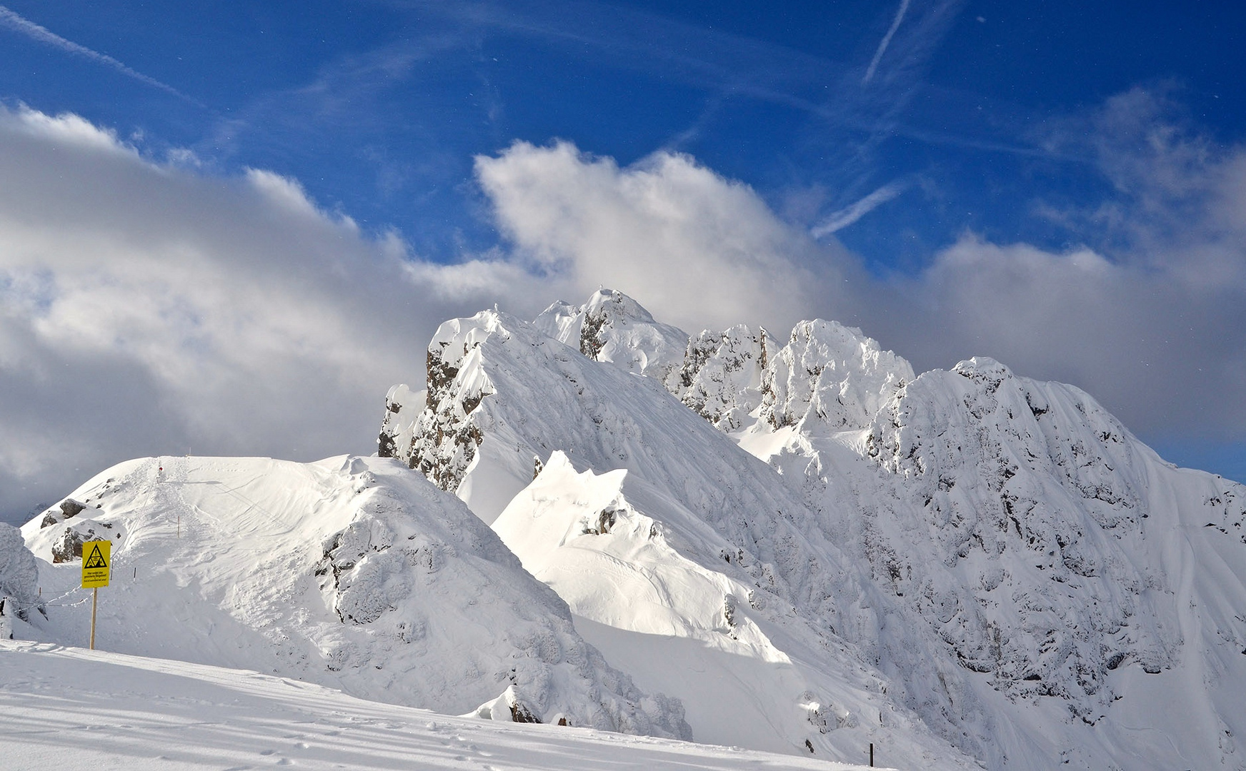 Sehr viel Schnee