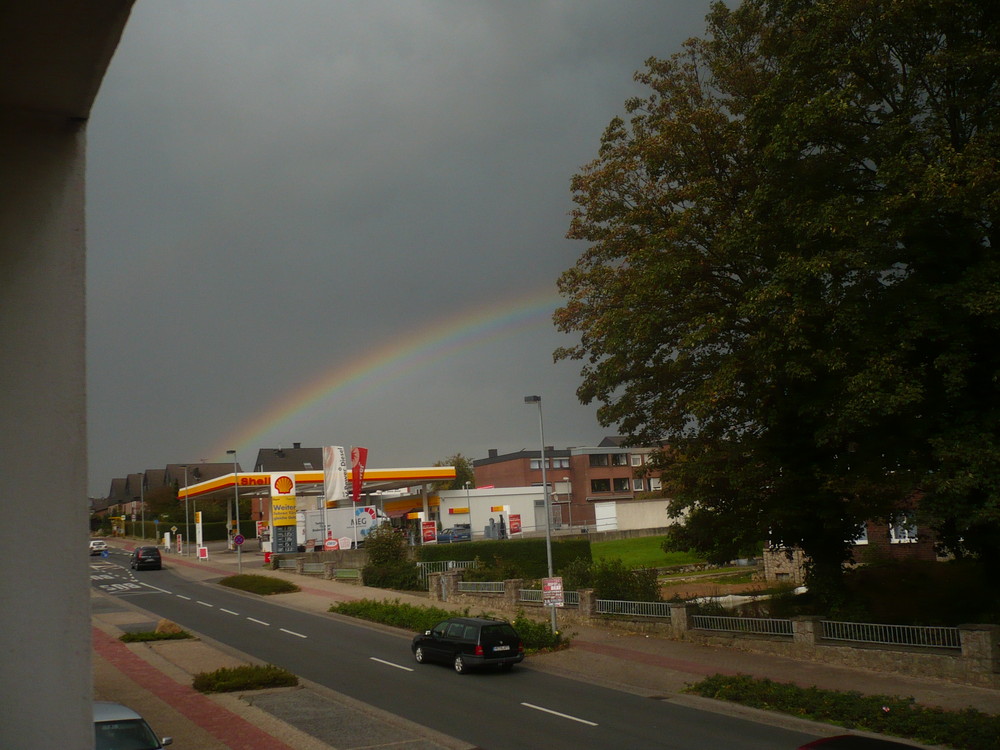 Seht ihr den Regenbogen ?