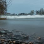 seichtes Wasser am Siegwehr