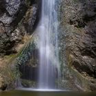 seidiger Wasserfall