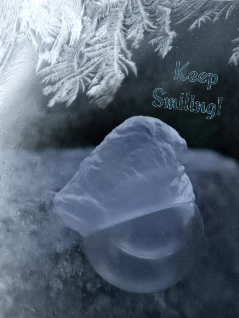 Seifenblase Keep Smiling 
