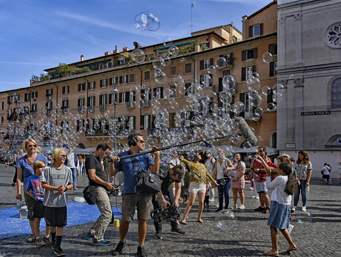 Seifenblasen Piazza Navona - Roma -