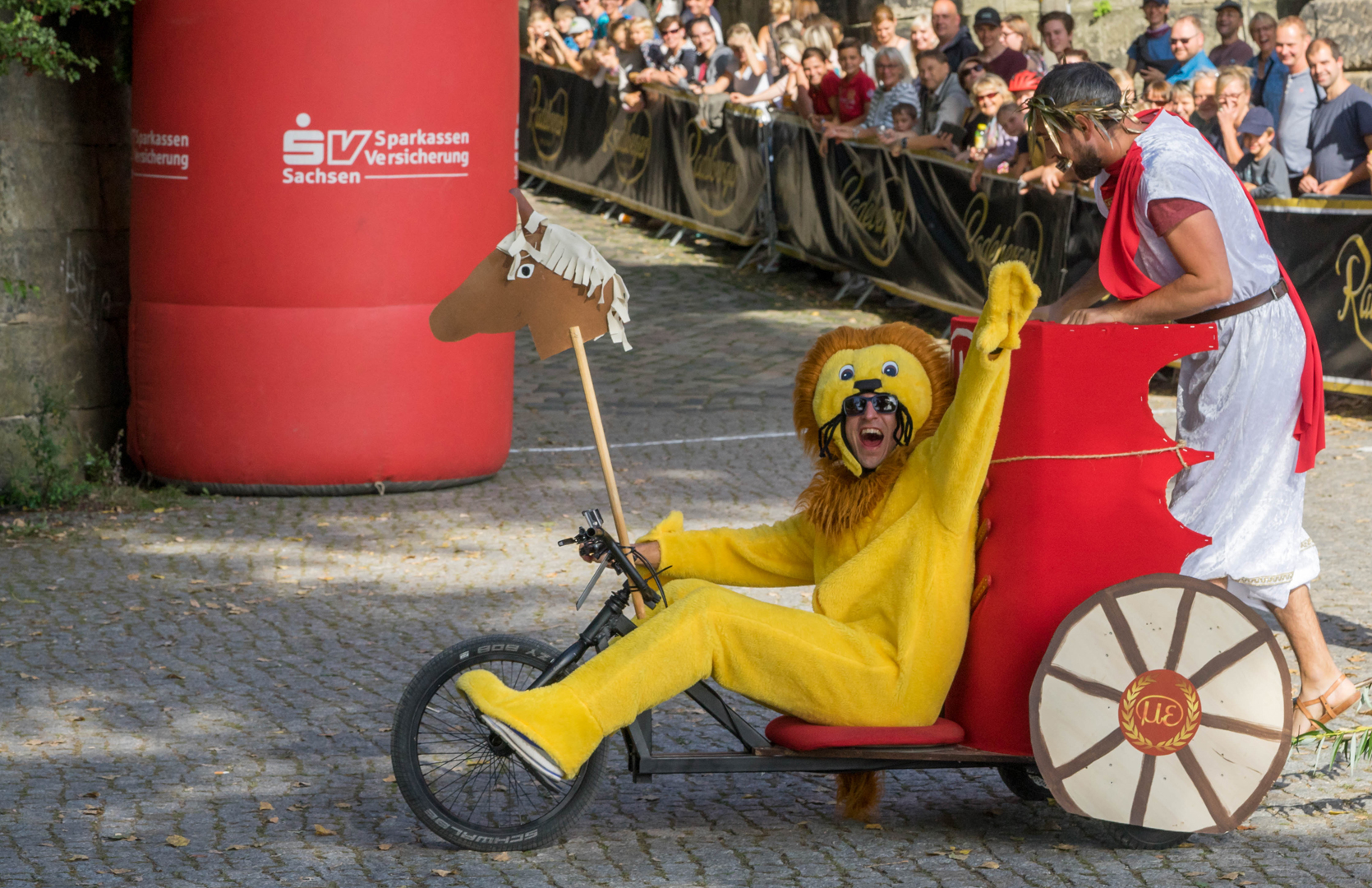 Seifenkiste Römischer Streitwagen