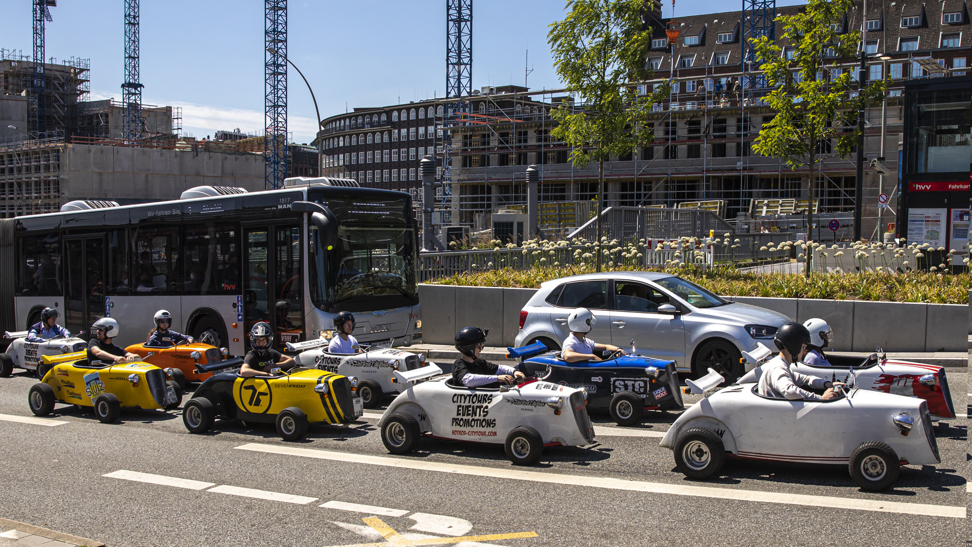 Seifenkistenrennen in Hamburg