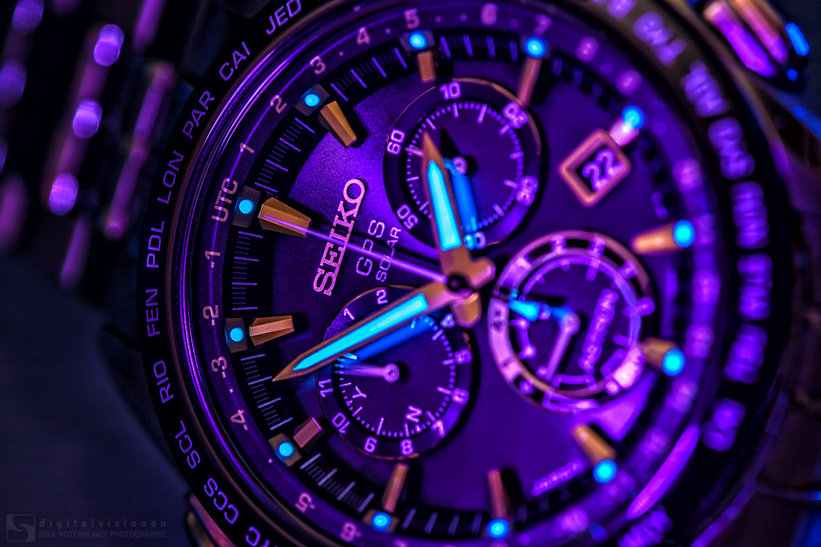 Seiko Astron GPS Solar Chronograph