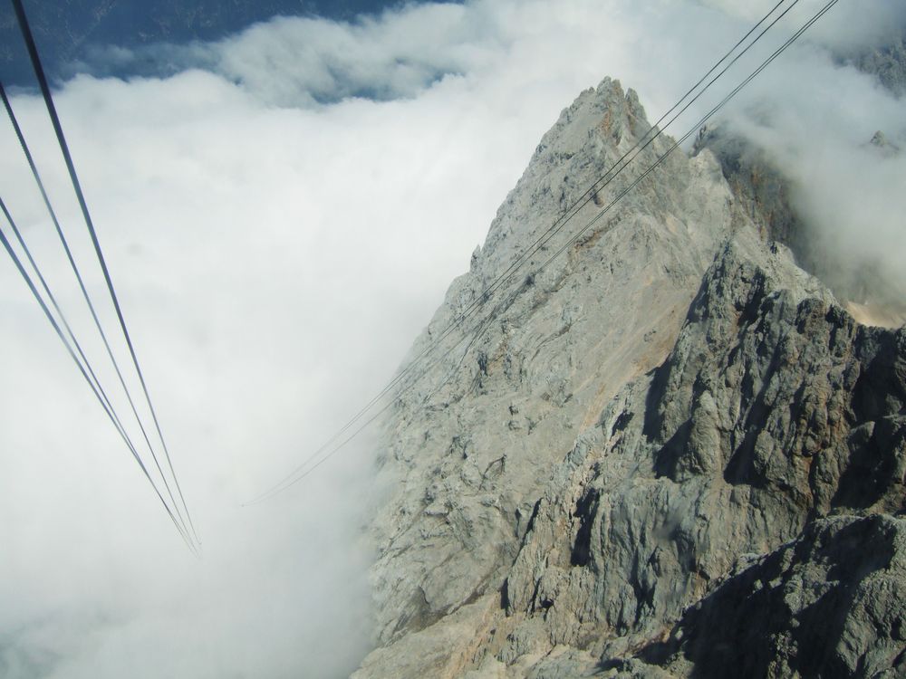 Seilbahn-Abfahrt