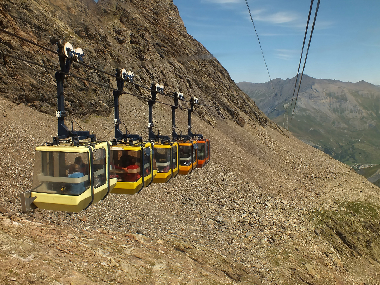 Seilbahn auf den La Meije