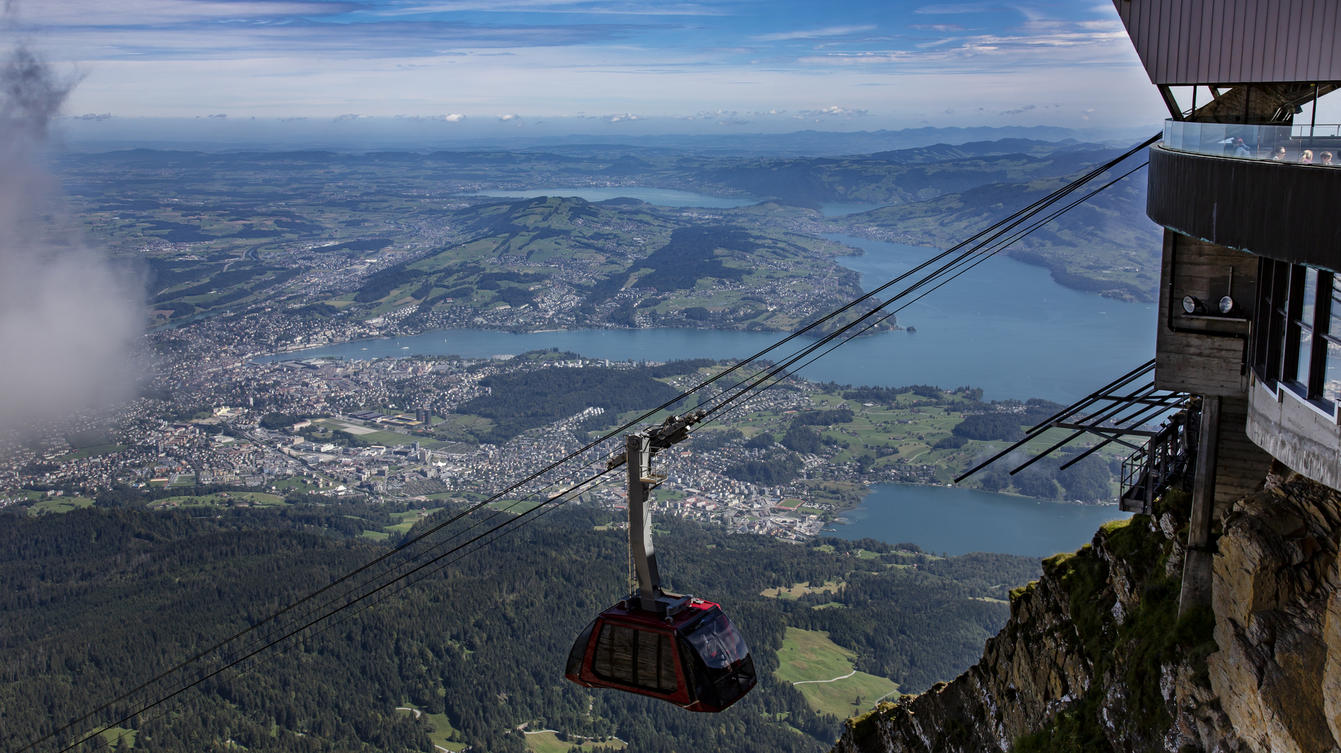 Seilbahn auf den Pilatus