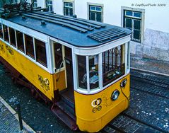 Seilbahn Elevandor da Gloria  zwischen Unter- und Oberstadt