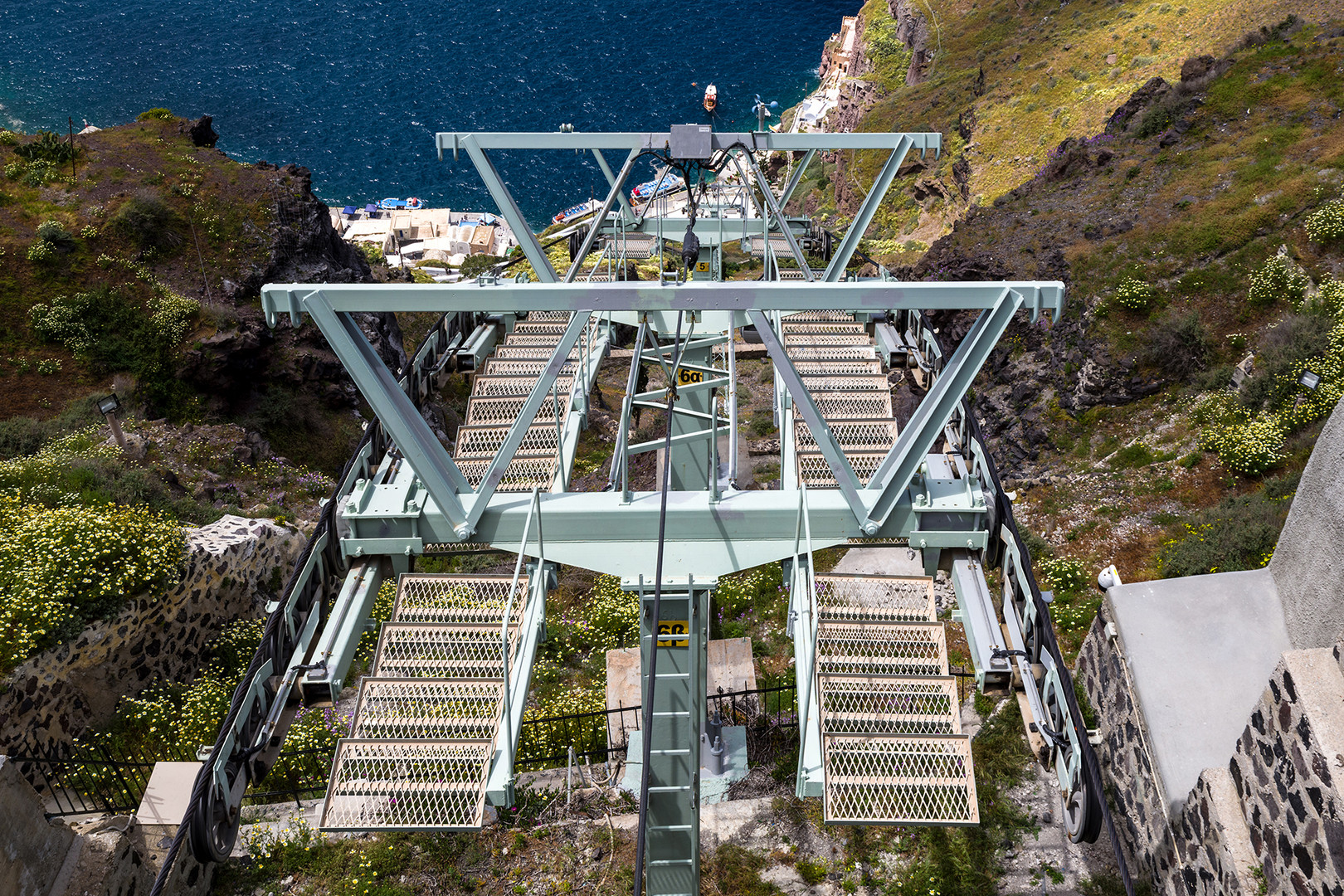 Seilbahn, Fira/Santorin