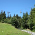 Seilbahn in den Bergen