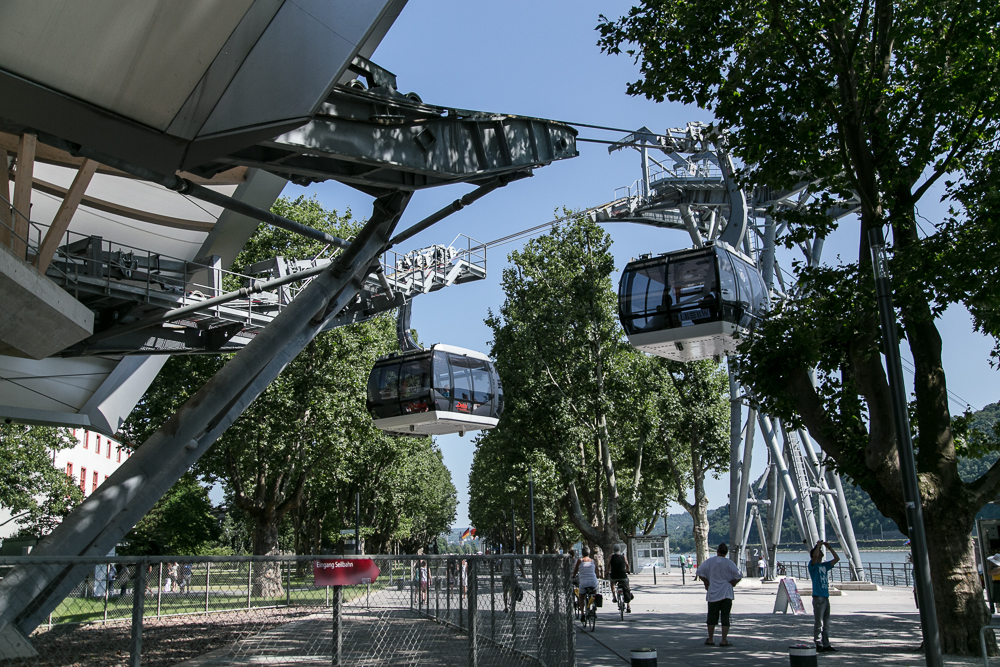 Seilbahn in Koblenz