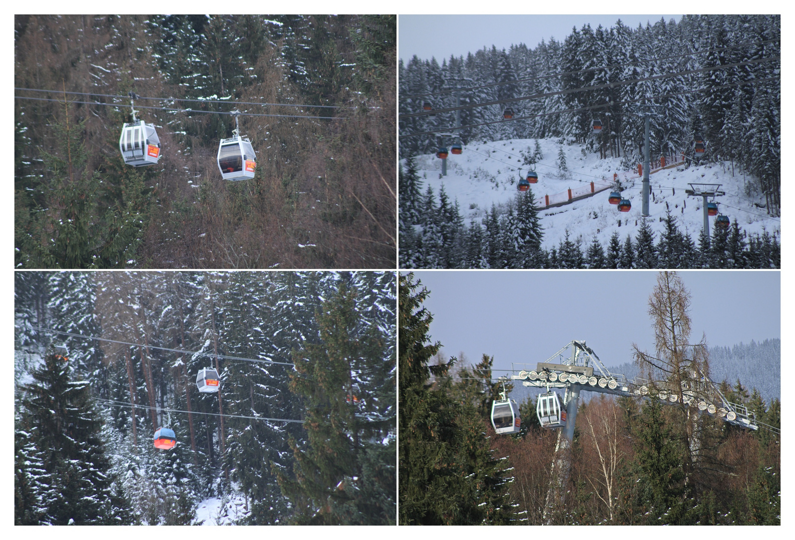 Seilbahn nach oben