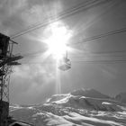 Seilbahn über Saas-Fee