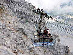 Seilbahn und luftige Höhe