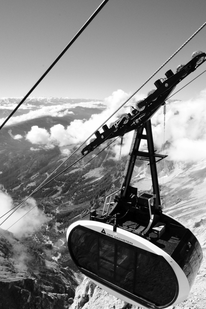 Seilbahn zum Gipfel 