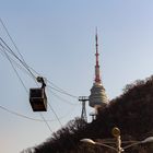 Seilbahn zum Namsam Tower, Seoul, Korea