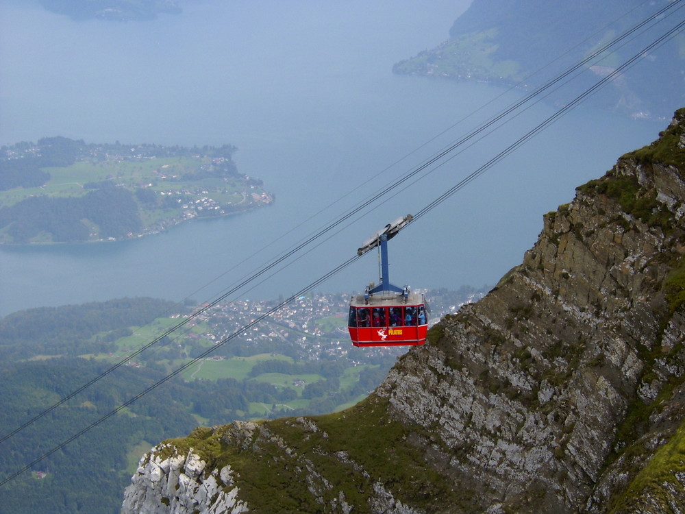 Seilbahn zum Pilatus Schweiz