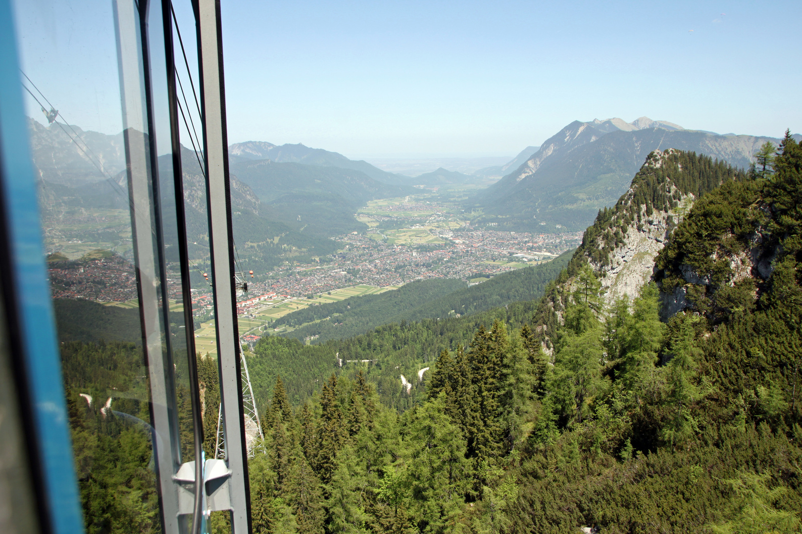 Seilbahnfahrt von Garmisch-Partenkirchen