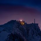 Seilbahnstation auf der Zugspitze