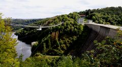 Seilhängebrücke an der Rappbodetalsperre II