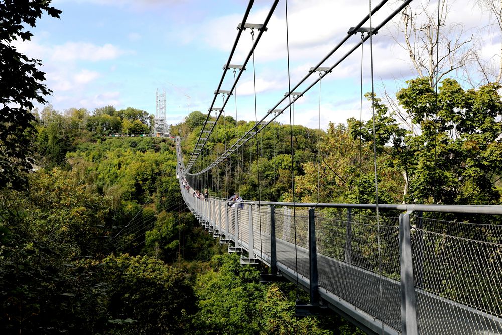 Seilhängebrücke Rappbodetalsperre