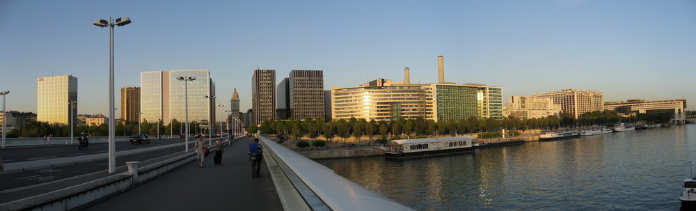 Seine auf der Höhe Gare du Lyon Sept 06