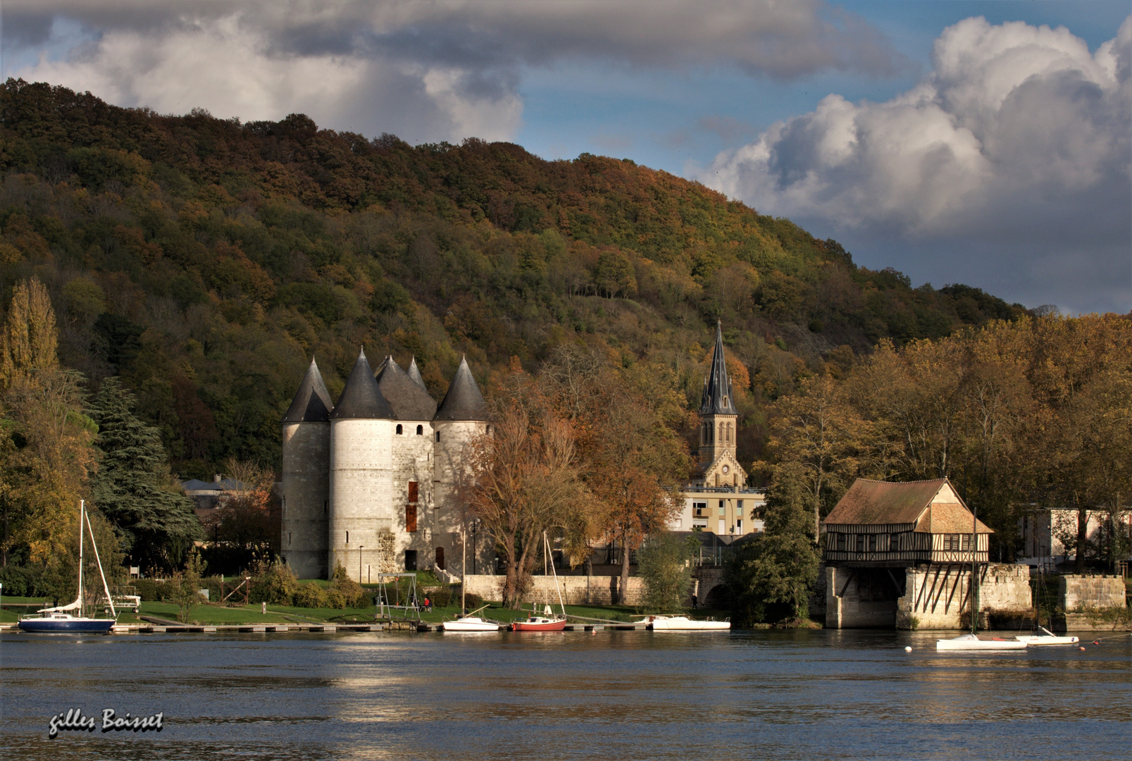 Seine d'automne à Vernon