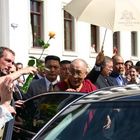 Seine Heiligkeit Dalai Lama in Wiesbaden am 27.7.05; Hoher Besuch in der Hessischen Landeshauptstadt