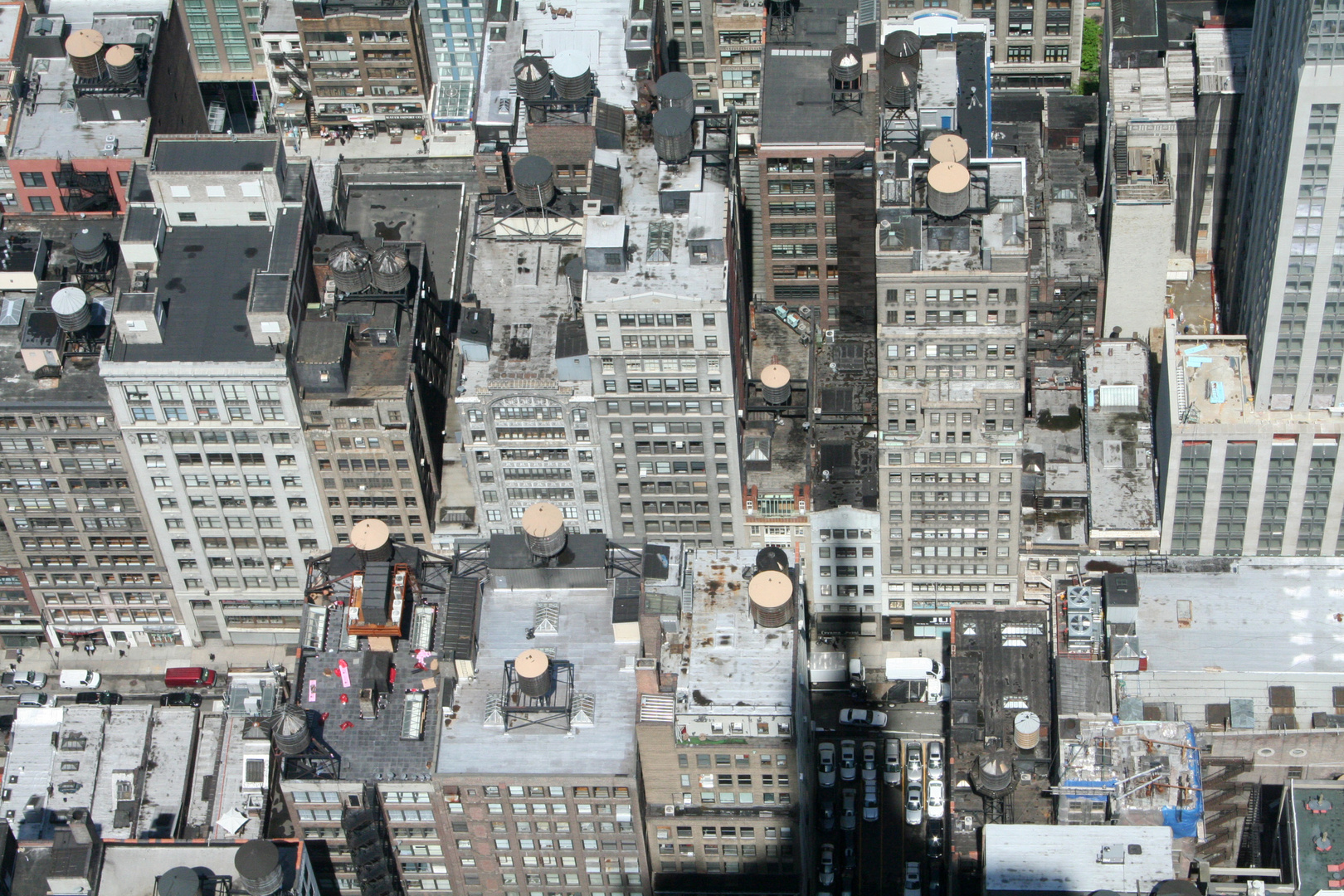 ... seinem Schatten voraus, Empire State Building, NY